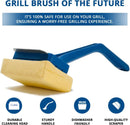 Grill Rescue BBQ Replaceable Scraper Cleaning Head, Bristle Free - Safe, Durable and Unique Scraper Tools for Cast Iron or Stainless-Steel Grates, Barbecue Cleaner (GB3000) by GreenHaven Gardens