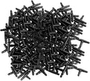 Drip Irrigation Kit Adjustable Drip Irrigation Dripper, Drip Irrigation Tee Rod Connector, Lawn and Herb Garden Irrigation Hose Fitting Sprinkler Irrigation System / 50 Pairs(Black+ Red) by GreenHaven Gardens