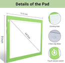 Tracing Light Table Ultra-Thin A4 LED Copy Board NXENTC Light Pad Drawing Display Pad Brightness Adjustable Stencil Artist Art Tracing Tatto Table Green by TinyTreasures Baby Boutique