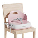 Baby Booster Seats, Toddler Booster Seat for Dining Table with Adjustable Straps, Portable Compact Portable Baby Chair for Dining and Travel (Pink) by TinyTreasures Baby Boutique