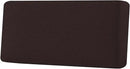 H.VERSAILTEX Super Stretch Individual Seat Cushion Covers Sofa Covers Couch Cushion Covers Slipcover Sets Thick Jacquard Textured Twill Fabric (1 Piece Sofa Cushion Cover, Chocolate) by CozyNest Decor