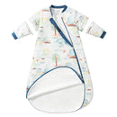 Baby Sleep Sack 18-24 Months, Cotton Detachable Long Sleeve Sleep Sack, 2.5 Tog Toddler Sleeping Sack with Temperature Strips, 2-Way Zipper Wearable Blankets for Newborns, Dinosaur by TinyTreasures Baby Boutique