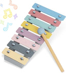 Kids Xylophone Musical Toy with Child Safe Mallets - Educational Instrument for Toddlers by TinyTreasures Baby Boutique