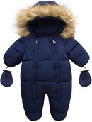 Baby Girl Winter Snowsuit Toddler Jacket Clothes For Boy Infant Jumpsuit Hoodied by TinyTreasures Baby Boutique