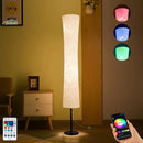 BLUEYE Floor Lamp,RGBCW 2700K-6500K,APP & Remote&Smart Voice Control, 2 X 60W Equivalent, No Hub Required,Compatible with Alexa Google Assistant, 60'' Standing Lamp for Bedroom, Similar Fabric by CozyNest Decor