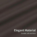 Easy-Going Blackout Curtains for Bedroom, Solid Thermal Insulated Grommet and Noise Reduction Window Drapes, Room Darkening Curtains for Living Room, 2 Panels(46x84 in, Taupe) by CozyNest Decor