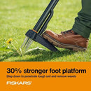 Fiskars 4-Claw Stand Up Weed Puller Tool, Gardening Hand Weeding Tool with 39" Long Ergonomic Handle with Easy-Eject Mechanism by GreenHaven Gardens