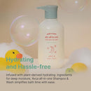 AVCA Baby & Kids All-in-One Shampoo & Wash for Sensitive Skin and Gentle Cleansing 500ml/16.90fl. oz. by TinyTreasures Baby Boutique