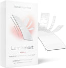 Something Nice Lumismart Whitening Strips - Dentist-Designed, Enamel Safe, up to 42 Treatments with Smart Adjust - Teeth Whitening Strips in Peach for Sensitive Teeth by CozyNest Decor