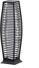 Outdoor Floor Lamp Weather-Resistant Outdoor Wicker Light Solar Powered Lantern Deck Lights for Patio Yard Garden by CozyNest Decor