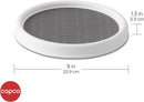 Copco Non-Skid Pantry Cabinet, 9-Inch, White/Gray (Pack of 4) by CozyNest Decor