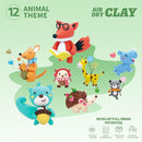 Air Dry Clay Kits - Modeling Clay for Kids, Ultra Light & Soft, Safe & Non-Toxic, DIY Airdryclay Kit with Sculpting Tools and Tutorials, Creatible Art Crafts Toys Gifts for Boys Girls by TinyTreasures Baby Boutique