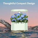 inbloom Hydroponics Growing System Kit Indoor Garden with LED Grow Light and Pod Kit, Plants Germination Kit for 5 Pods, Mufga Hydroponics Garden, Height Adjustable, Gardening Gifts(Green) by GreenHaven Gardens
