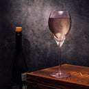 Paris Collection Crystal Pink Balloon Wine Glasses Red White Wines 14 Oz Set Of 4 By by The Wine Savant