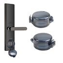 2 Pack Deadbolt Child Safety Lock Cover - Child Proof Deadbolt Cover & Door Knob Protector, Deadbolt Lock Cover for Kids, Prevents Accidental Locking (Fits Standard Locks) (Black) by TinyTreasures Baby Boutique