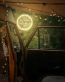 Camper LED Neon Sign for Camping Party Decor, Dimmable Neon Wall Lights Signs for Backyard Patio Garden BBQ Touring Car Decoration, 3D Art Light Up Sign for Housewarming Birthday Gifts by CozyNest Decor
