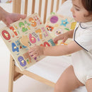 GRINNNIE 9 Pack Montessori Toddler Puzzle for 3 4 5 Years Old, Wooden Learning Puzzle for Toddlers 3-5, Animal, Alphabet, Number, Shape Peg Puzzles Set, Great Birthday for Boys Girls by TinyTreasures Baby Boutique
