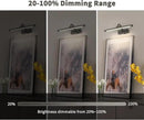 Battery Operated Picture Lights for Wall, Wireless Painting Lights Dimmable Artwork Lighting with Remote and Timer, Rechargeable Art Lights for Paintings-Brushed Grey 16'' inch Warm White by CozyNest Decor