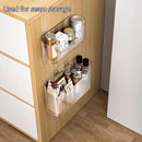 2 Piece Cabinet Door Organizer,Self Adhesive Kitchen Cabinet Organizer,Cabinet Door Storage Box for Bathroom/Kitchen/Living room,Storage shelf rv must haves. (Large+Small) by CozyNest Decor