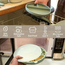 Moonkie Suction Plates for Baby | 100% Silicone BPA-Free Baby Plates| Divided Design | Microwave and Dishwasher Safe | Toddler Plates 3 Pack by TinyTreasures Baby Boutique