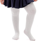 Marchare Baby Girls Tights Thick Solid Cable Knit Leggings Winter Warm Stockings For Toddler Girls 1/2/3/4/5 Pack by TinyTreasures Baby Boutique