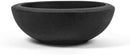 ARBORA 21" Santorini Bowl Polyresin Indoor and Outdoor Planter with Classic Black Finish - Durable, Weatherproof, Lightweight, Large Plant Pot for Patio, Garden, Deck, Entryway by GreenHaven Gardens