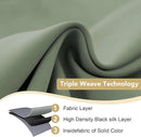 H.VERSAILTEX Room Darkening Curtains for Living Room Light Reducing Thermal Insulated Window Treatment Panels/Drapes Grommet Top 2 Panels Green Bay - 52 x 84 Inches by CozyNest Decor