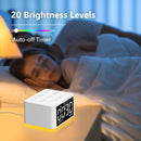 【3 in 1】 Sound Machine Dual Alarm Clock Night Light White Noise Machine 27 Sleeping Sounds for Adults Kids Precise 32 Level Volume Sleep Timer Memory Function Digital Clock with 30 Wake Up Sounds by TinyTreasures Baby Boutique