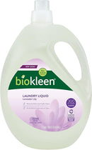 Biokleen Natural Laundry Detergent - 300 HE Loads - Liquid, Eco-Friendly, Plant-Based, No Artificial Fragrance, Colors or Preservatives, Lavender Lily, 150 Fl Oz by TinyTreasures Baby Boutique
