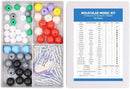 Swpeet 92 Pcs Chemistry Molecular Model Student and Teacher Set, Molecular Model Set for Inorganic & Organic Chemistry - 52 Atoms & 37 Bonds & 3 Orbitals by TinyTreasures Baby Boutique