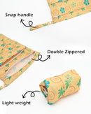 ALVABABY 3 Cloth Diaper Wet Dry Bags Waterproof Reusable with Two Zippered Pockets Travel Beach Pool Daycare Soiled Baby Items Yoga Gym Bag for Swimsuits or Wet Clothes Small medium Large 3L-SML05 by TinyTreasures Baby Boutique