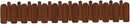Wall Mounted Piano Key Hanger | Flip Style Hook | Entrance Wall Art Hook, Made of Oak Wood (3 Times Painted, 4 Times Polished) (Arc Walnut, 12Hooks) by CozyNest Decor