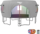 Gardenature 10FT/12FT/14FT Trampoline Tent(Tent Only), Fit Round Trampolines, Shade Cover with LED Light, Outdoor Trampolien Accessories, Anti-Tear, Beige by TinyTreasures Baby Boutique
