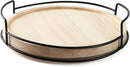 10" Wooden Lazy Susan,Round Wooden Lazy Susan Organization for Dining Table,Storage for Dining Table,Home Decor,Spices Organizer,1PC by CozyNest Decor