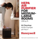 Honeywell Insight 190' Medium-Large Rooms HEPA Air Purifier Black