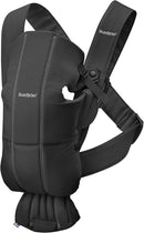 BabyBjörn Baby Carrier Mini, Cotton, Black by TinyTreasures Baby Boutique