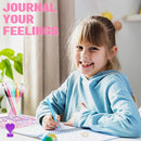 Nollh DIY Journal Kit for Girls - DIY Journal Set for Tween & Teen Girls, Stationery Set, Scrapbook & Diary Supplies Set, Journaling Art Crafts Kit, Ideal Gifts for 8 9 10 11 12 13 14 Year Old Girl by TinyTreasures Baby Boutique