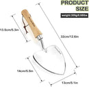 Berry&Bird Perennial Trowel, Oversized Garden Potting Trowel with Sharp Blade Wood Hand Shovel, Stainless Steel Planting Trowel Gardening Tool for Roots,Planting,Digging,Transplanting and Cutting by GreenHaven Gardens
