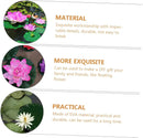 DOITOOL Artificial Lily Pads for Koi Pond: 3 Pcs Artificial Floating Foam Lotus Leaves 11 Inch Realistic Water Lily Pads Ornaments for Patio Fish Pond Pool Aquarium Decor, Green by GreenHaven Gardens