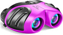 LET'S GO! Binocular for Kids, Compact High Resolution Shockproof Binoculars by TinyTreasures Baby Boutique