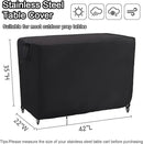 Kingling Outdoor Table Cover 42 Inch, Waterproof Prep Table Covers Bar Table Protection Cover for Patio Table/Furniture - 42''L x 22''W x 35''H by CozyNest Decor