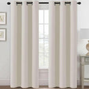H.VERSAILTEX Blackout Curtains for Bedroom Thermal Insulated Room Darkening Living Room Curtains 84 Inch Long Grommet Privacy Protection Window Curtain Panels/Drapes for Nursery, 2 Panels, Fog by CozyNest Decor
