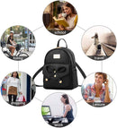 I IHAYNER Girls Bowknot Cute Leather Backpack Mini Backpack Purse for Women by TinyTreasures Baby Boutique
