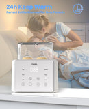 LAREX Double Bottle Warmer, 11-in-1 Fast Baby Bottle Warmer for Breastmilk and Formula, with Timer, Fits 2 Bottles, Accurate Temp Control, Milk Warmer with Thaw, Steri-lizing, Keep Warm, Heat Food by TinyTreasures Baby Boutique