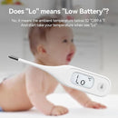 Berrcom Digital Thermometer for Adults and Kids, Medical Thermometer for Fever 10 Second Reading Armpit Thermometers with Fever Alarm by TinyTreasures Baby Boutique