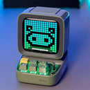 Divoom Ditoo Programmable Pixel Art LED-Bluetooth-Speaker Showing-Clock Emoji DIY Design for Home Wedding Party Decoration with Wireless App Control (Green) by TinyTreasures Baby Boutique