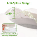 Potty Training Seat: 2 in 1 Design Potty Seat for Toilet & Nursery Step Stool for Sink Potty Training Toilet with Height Adjustable Ladder for Kids of All Ages (YGreen) by TinyTreasures Baby Boutique