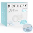 Momcozy Ultra-Thin Disposable Nursing Pads, Ultra-Absorbent and Breathable Portable Breast Pads for Mothers, Keep Dry Continuously, Make Breasts Light and Unburdened, Individually Packaged（60 Count） by TinyTreasures Baby Boutique