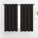 NICETOWN Bedroom Blackout Curtains and Drapes - Triple Weave Thermal Insulated Solid Grommet Blackout Panels for Basement(1 Pair, 52 inches by 45 Inch, Toffee Brown) by TinyTreasures Baby Boutique