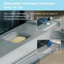 Midea MDC17P0ABB Portable Countertop Mini 5L Built-in Water Tank, No Hookup Needed, 6 Programs, 360° Dual Spray, 162℉ High-Temp& Air-Refresh Function, Dishwasher for Apartments& RVs, Black by TinyTreasures Baby Boutique